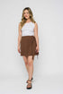 Iris-Tie Front Skort